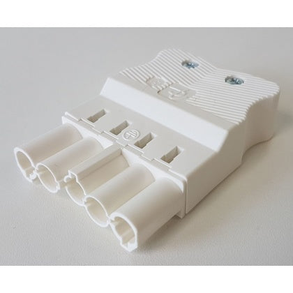 Kontakt ha 5p 1,5mm² skruv vit (Rexel)
