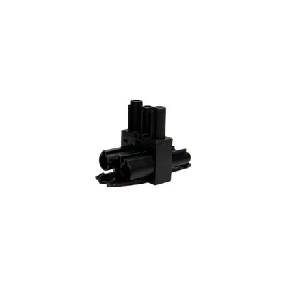 Förgreningsblock 3p 1in/2ut sv (Rexel)