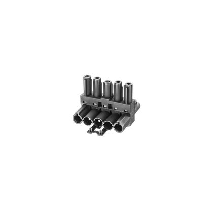 Förgreningsblock 5p 1in/2ut sv (Rexel)