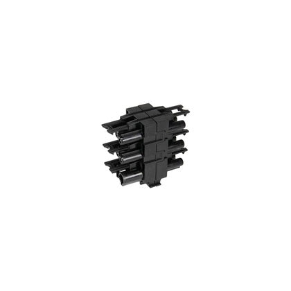 Förgreningsblock 3P 1in/5ut sv (Rexel)