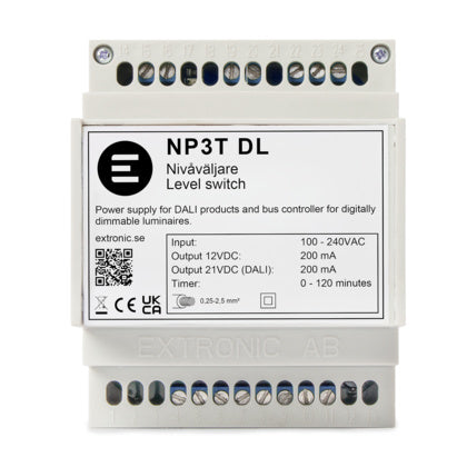 DALI-NIVÅVÄLJARE NP-3T DL (Rexel)
