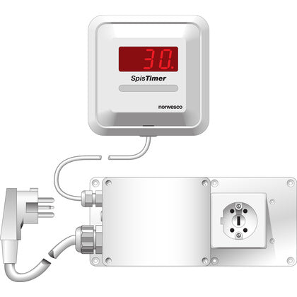 Spistimer 400V manuel plug-in (Rexel)