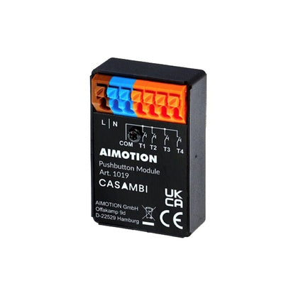 Tryckknappsgränssnitt Casambi (Rexel)