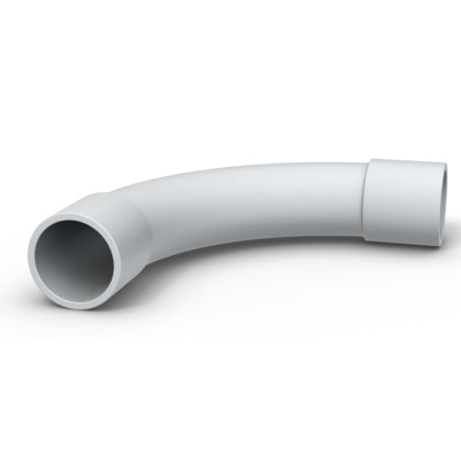 Rörböj 32mm Vit (Rexel)