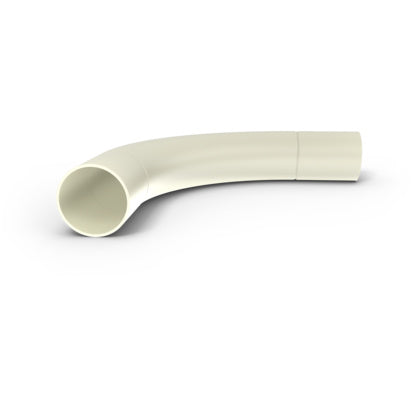 Rörböj låst PVC 32mm Beige (Rexel)