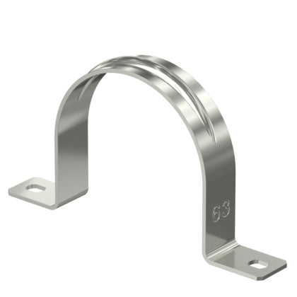 Rörklämma Rostfritt V4A 63mm (Rexel)