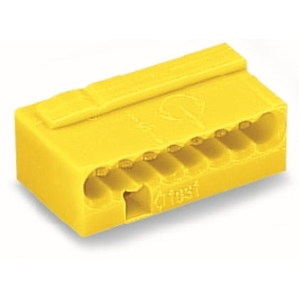 Toppklämma MICRO 8ansl gul (Rexel)
