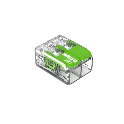 Anslutn kl 2x0,5-6mm2 GREEN (Rexel)