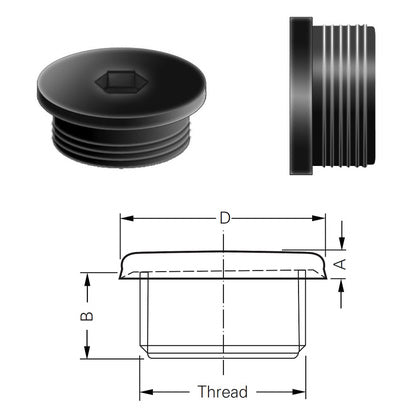 510826 M50x1,5  EX-BLINDPROPP (Rexel)