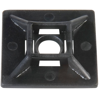 Buntbandsankare Svart 28x28 mm (x 100) (Rexel)