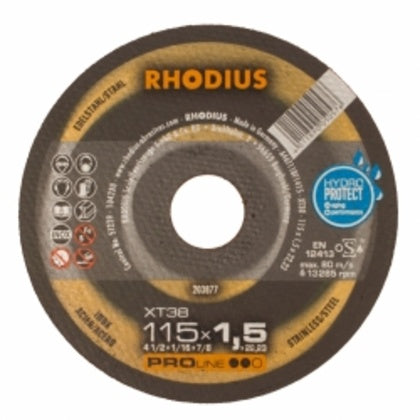 KAPSKIVA 125X2,0 MM STÅL (Rexel)