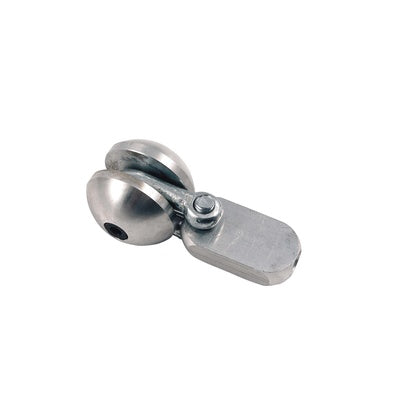 M12 MED RULLE ALU,DIA 53 MM (Rexel)