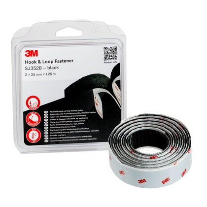 Kardborrband 3M SJ352B (Rexel)