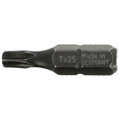 Bitssats 6 Torx 25 mm - TX15, TX20, TX25 (Rexel)