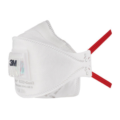 Halvmask, FFP3, med ventil (Rexel)