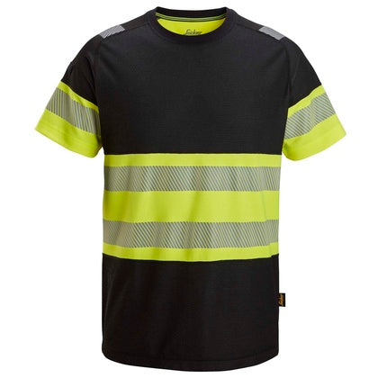 T-shirt Svart/Gul KL2 L (Rexel)