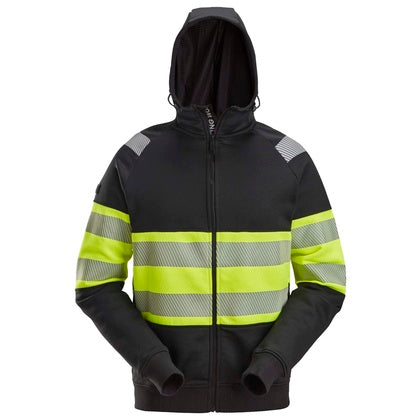 Huvtröja Helzip Sv/Gul KL1 L (Rexel)