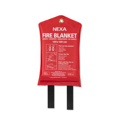 Brandfilt Silikon 120x120cm (Rexel)