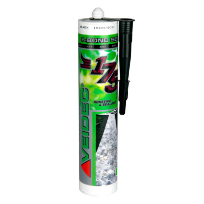 Lim/Fogmassa Svart 290ml (Rexel)