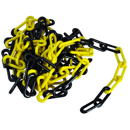 Plastkätting gul/ svart (Rexel)