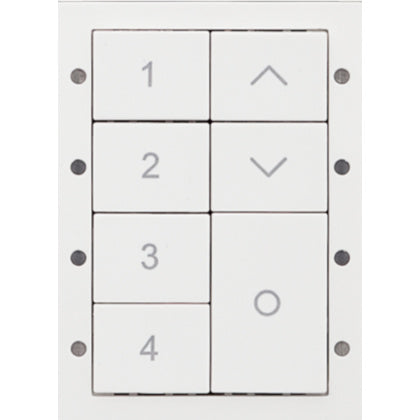 Panel, 7-knapp, vit (DALI-2) (Rexel)