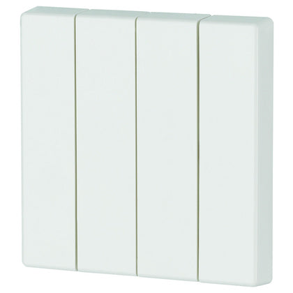 Vippa vit blank pil 4 knappar (Rexel)