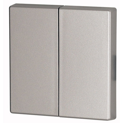 Vippa silver matt 2 knappar (Rexel)