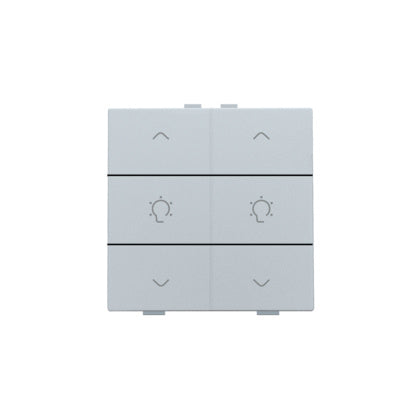 Dimmerkontr DB, silver (Rexel)