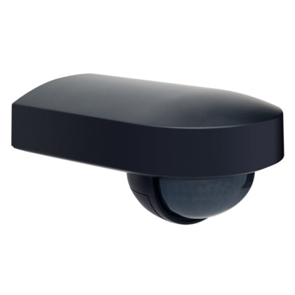 Rörelsedetektor IP54, svart (Rexel)