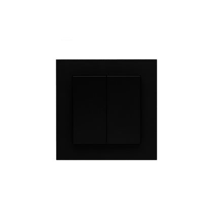 Front Smart Switch SG Svart (Rexel)