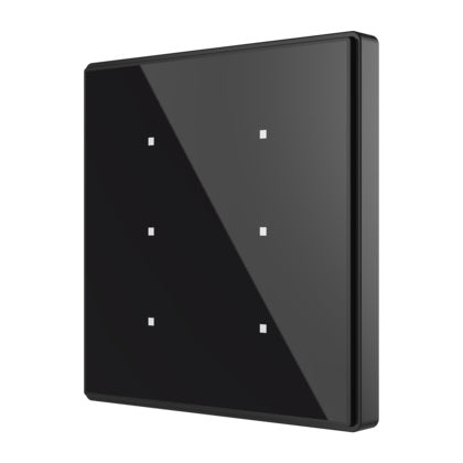 Tryckknapp svart Square TMD6 (Rexel)