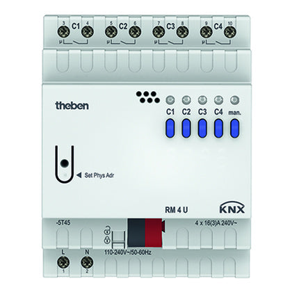 Brytaktor RM4 U KNX (Rexel)