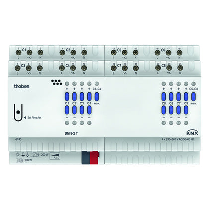 Dimmeraktor DM 8-2 T KNX (Rexel)