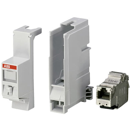 KONTAKT RJ45 FÖR DIN MONTAGE (Rexel)