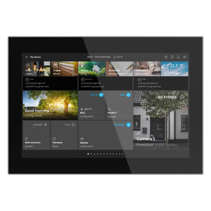 PANEL SMART TOUCH 10" SV/STÅL (Rexel)