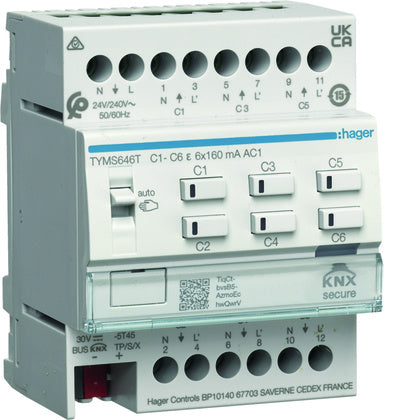 Värmeaktor 6x24/230V KNX (Rexel)