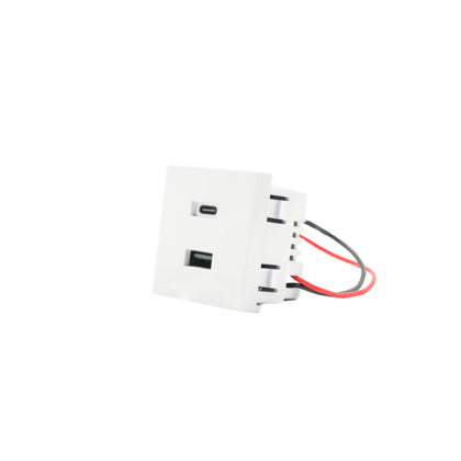 USB-laddare Wall Display Vit (Rexel)