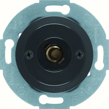 Tryckkn belyst 1-p 1930 svart (Rexel)
