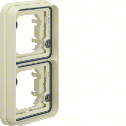 Ram 2-f infällt vert W.1 Vit (Rexel)