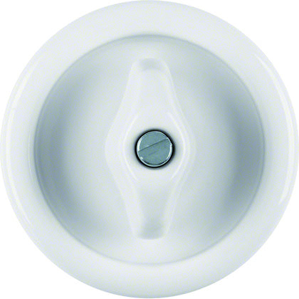 C-bricka vred 1930 porslin vit (Rexel)