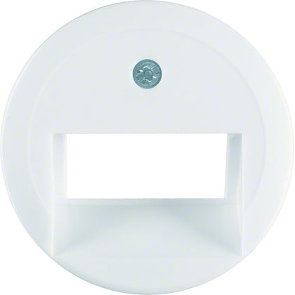 C-bricka 2xRJ45 1930 vit (Rexel)