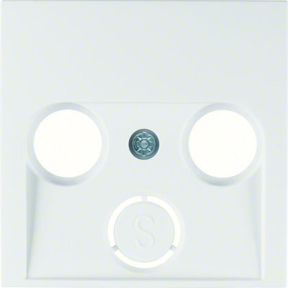 C-bricka antenn R+TV S.1 Vit (Rexel)