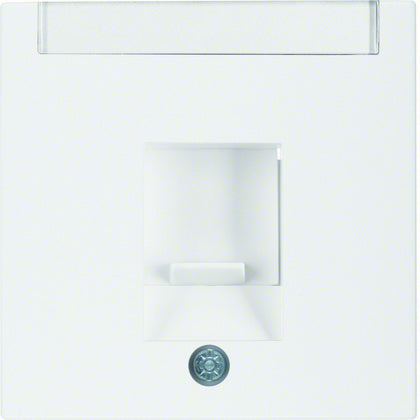 C-bricka Keystone enk S.1 Vit (Rexel)