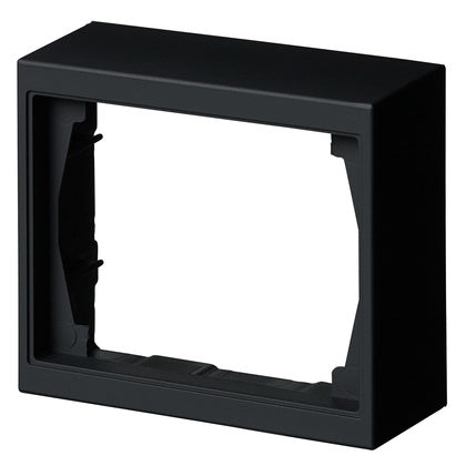 Förh ram 1-f 100/40 matt svart (Rexel)