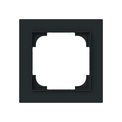 Ram 1-facks mattsvart (Rexel)