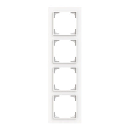 Ram 4-facks mattvit (Rexel)