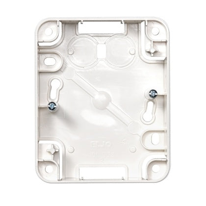 Dosa för combiuttag 22mm Vit (Rexel)