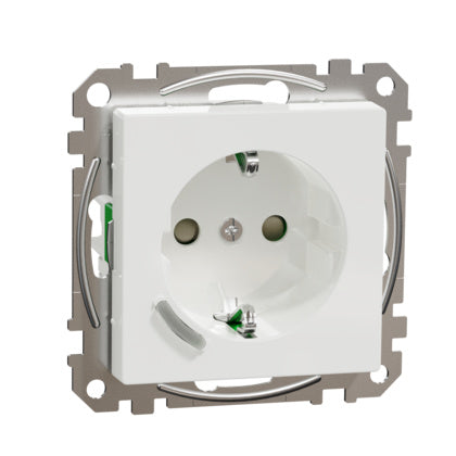1-vägsuttag 16A med Zigbee Vit (Rexel)