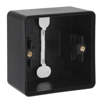 Förhöj.ram 1-V uttag IP55, sv (Rexel)