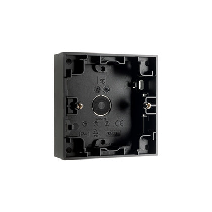 Förhöjningsram 1-Fack 23mm Sv (Rexel)
